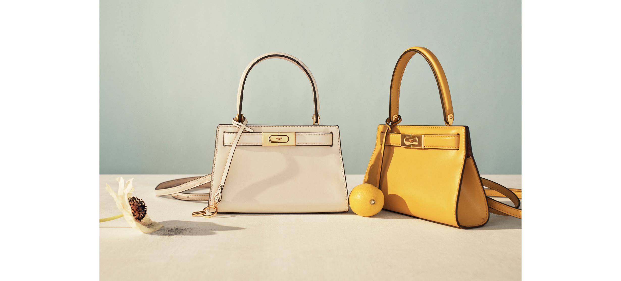 Tory burch best sale lee radziwill yellow